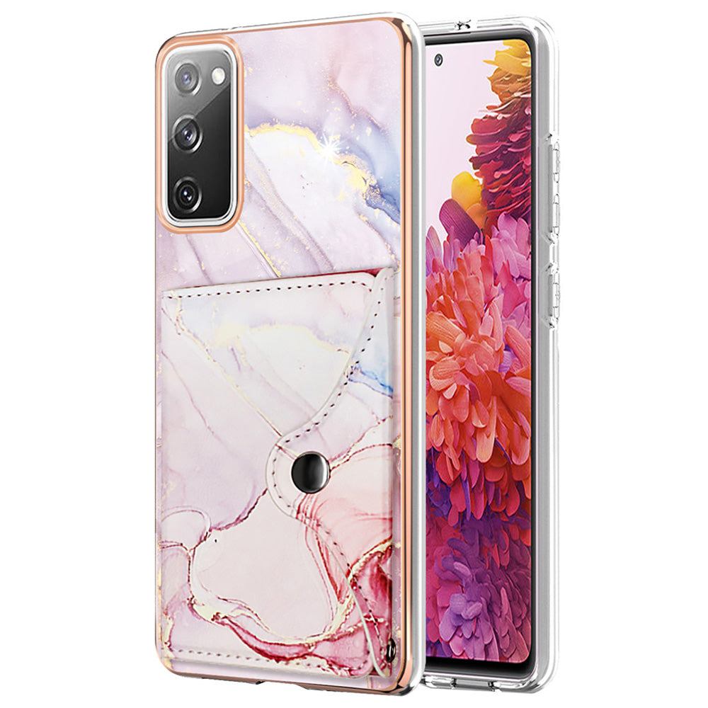YB Leather Coating Series-9 for Samsung Galaxy S20 FE / S20 FE 5G / S20 FE 2022 / S20 Lite IMD Leather+TPU Phone Cover YB Leather Coating Series-9 for Samsung Galaxy S20 FE / S20 FE 5G / S20 FE 2022 / S20 Lite IMD Leather+TPU Phone Cover